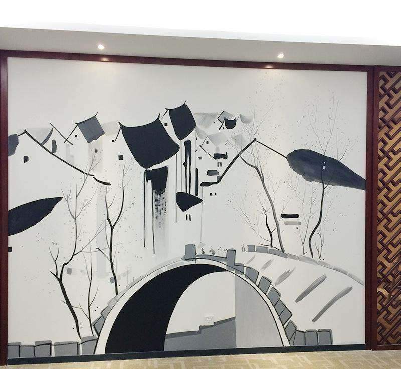 看看大师笔下的手绘墙,这才叫手绘墙!