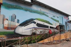 新农村建设彩绘