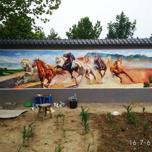 广宁县文化墙彩绘