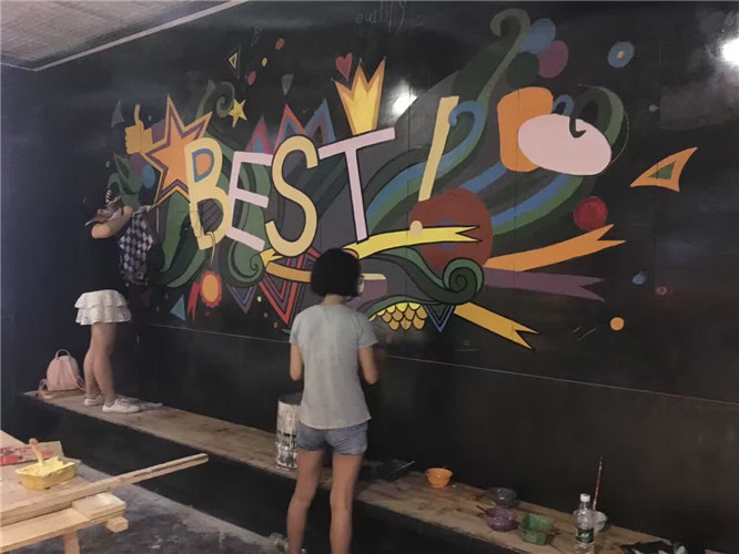 五阿哥虾蟹彩绘