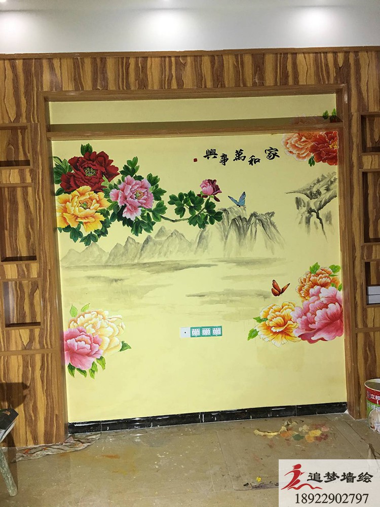 电视背景墙 【壁画】