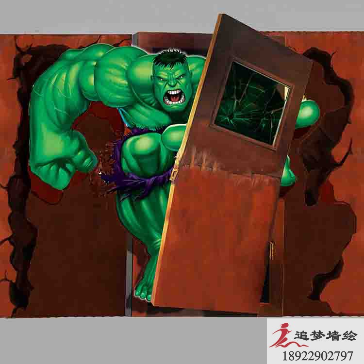 3D墙绘素材【东莞墙绘】