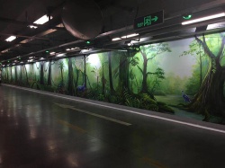 3D立体壁画【广州墙绘】