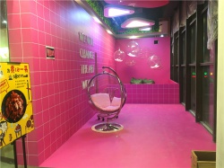 茶山碧桂园喜悦里广场彩绘【幼儿园墙绘】