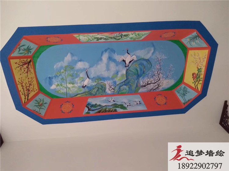 封开古建筑彩绘【墙体彩绘】