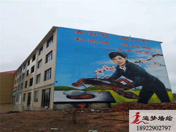 美丽乡村建设【墙绘公司】
