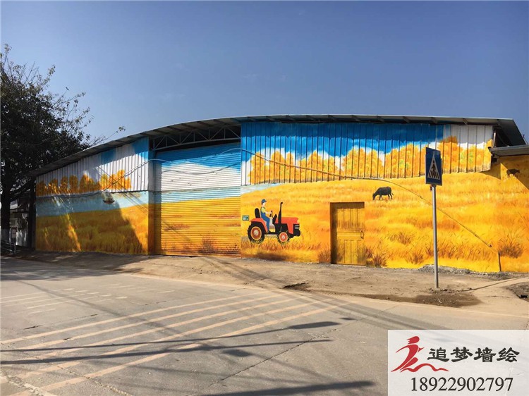 增城浦心村【室内墙绘】