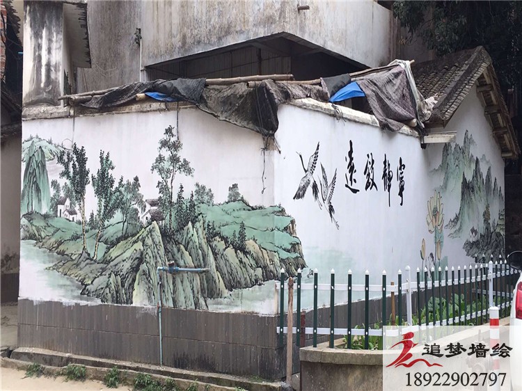 增城浦心村【室内墙绘】
