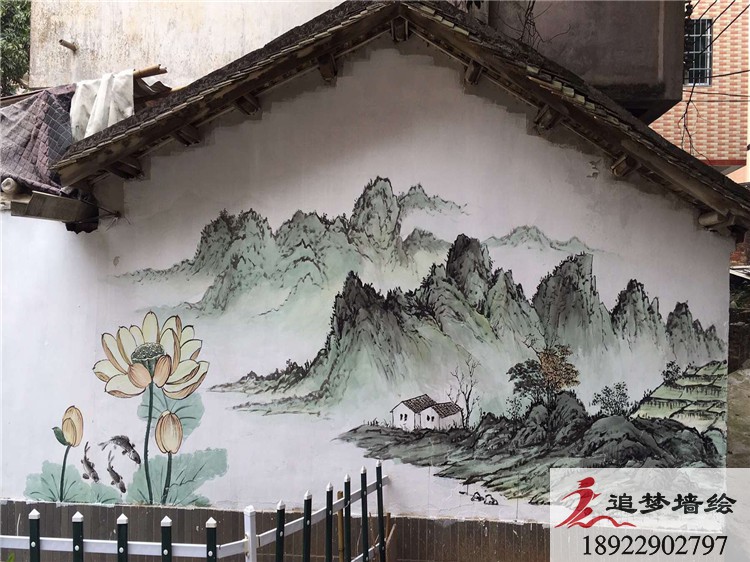 增城浦心村【室内墙绘】