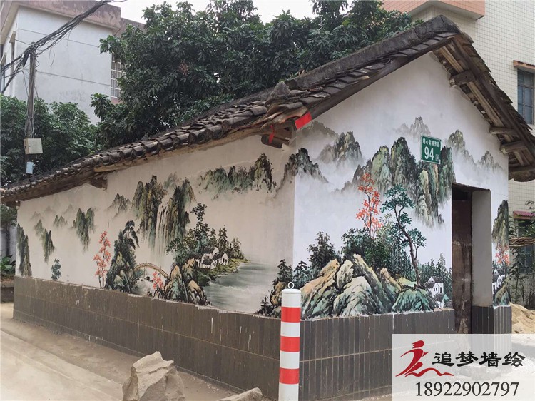 增城浦心村【室内墙绘】