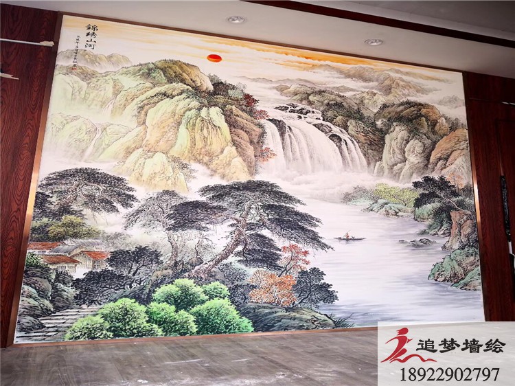 家居背景墙墙绘价格