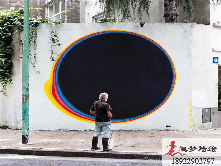 简约色调墙绘【深圳墙绘】