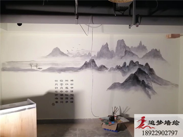 湘菜馆【广州墙绘】