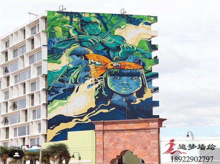 外墙彩绘【东莞墙绘】