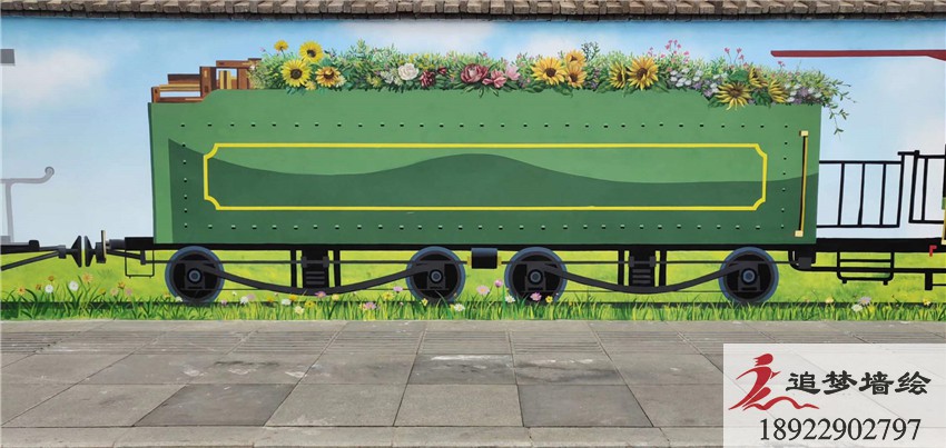 汕头朝阳文化墙彩绘
