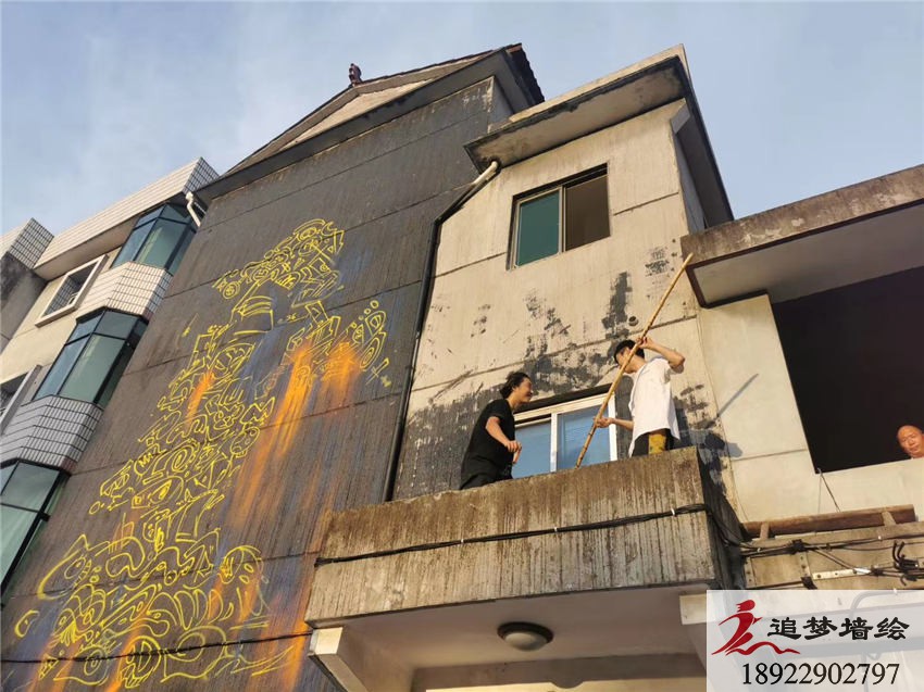 宿迁农村民宿彩绘