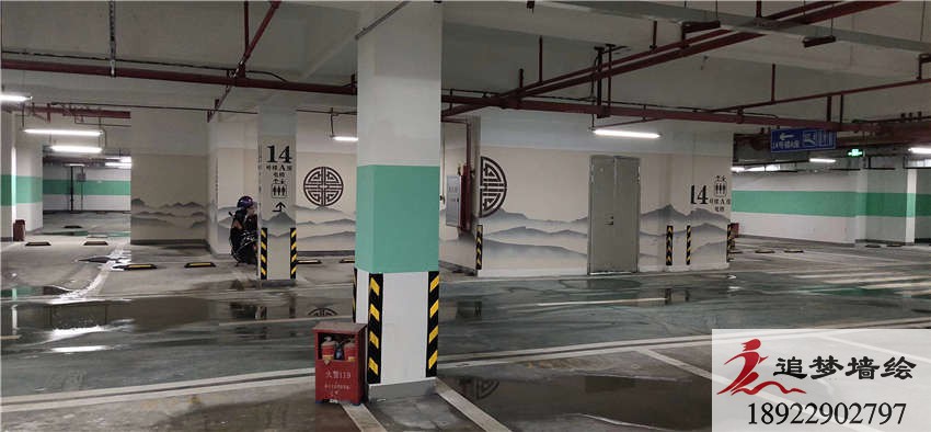 河源碧桂园停车场