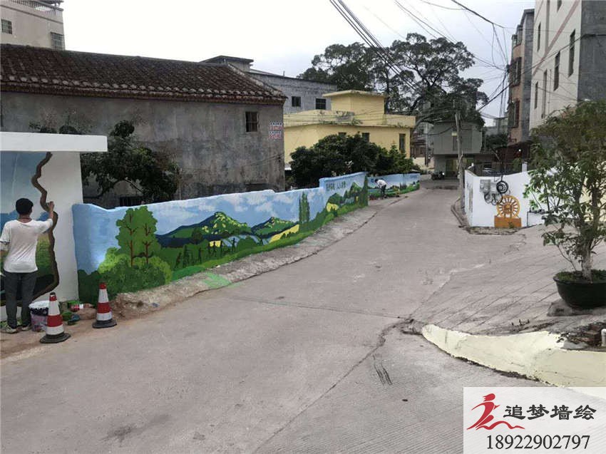 惠州水口村文化墙