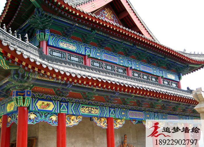 古建筑彩绘广州从化