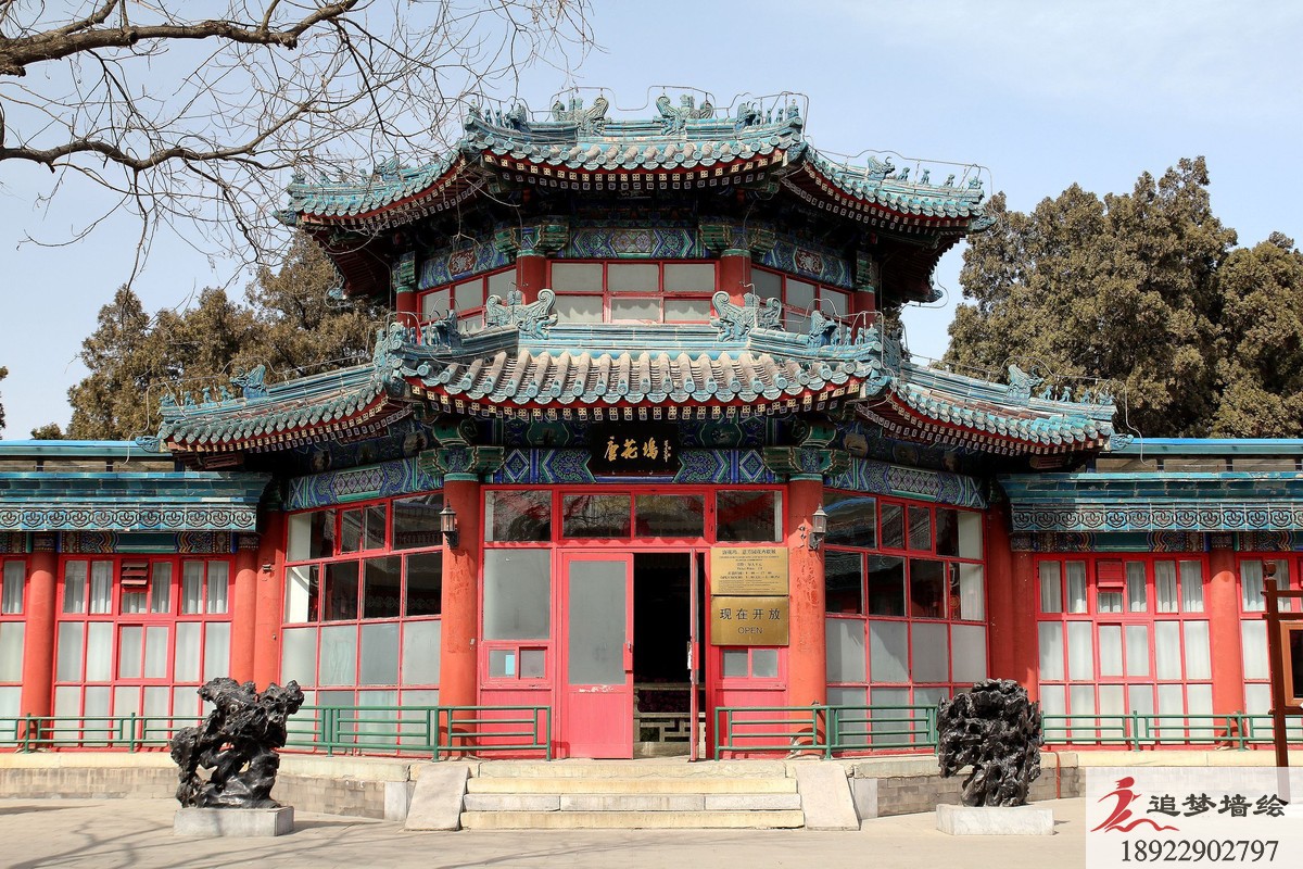 古建筑彩绘广州花都