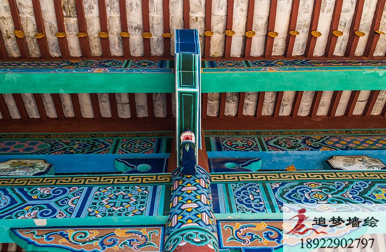 古建筑彩绘深圳福田