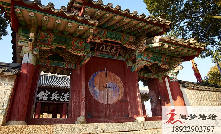 古建筑彩绘深圳罗湖