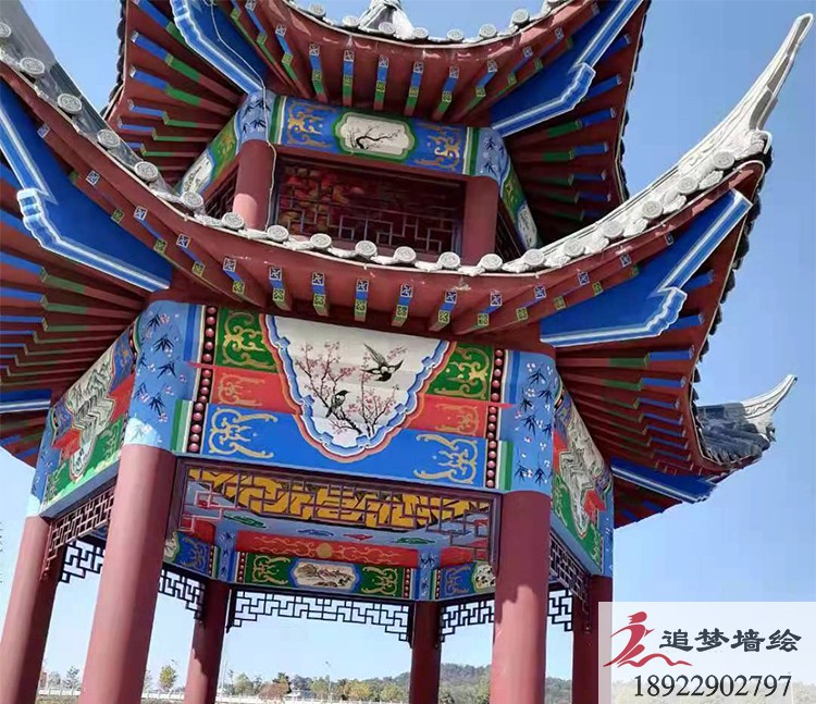 古建筑彩绘深圳南山