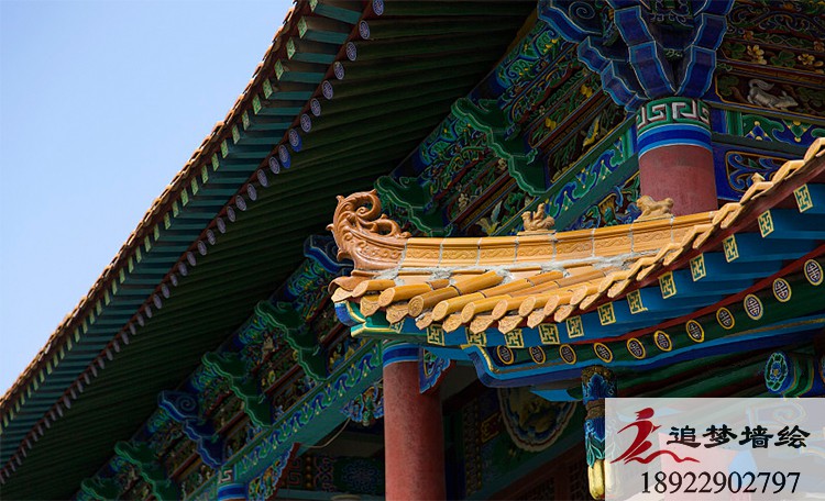 古建筑彩绘深圳宝安