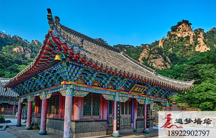 古建筑彩绘珠海金湾