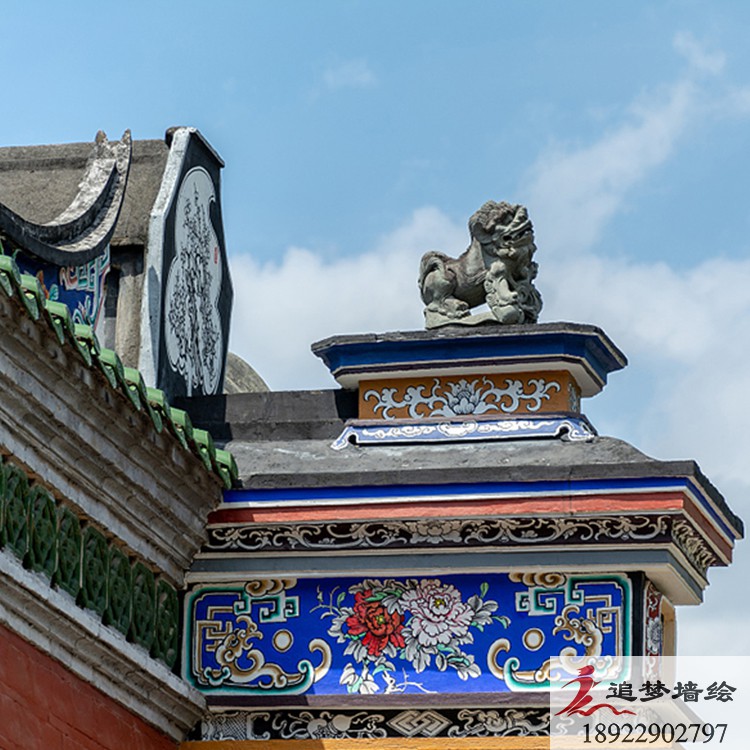 古建筑彩绘佛山南海