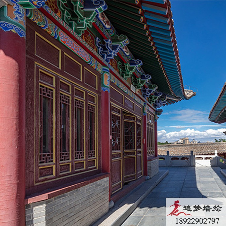 古建筑彩绘佛山顺德