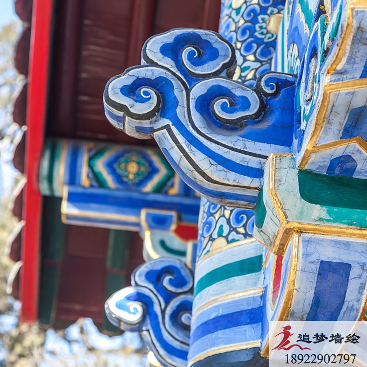 古建筑彩绘肇庆端州