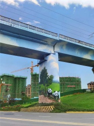 江门鹤山高速桥底